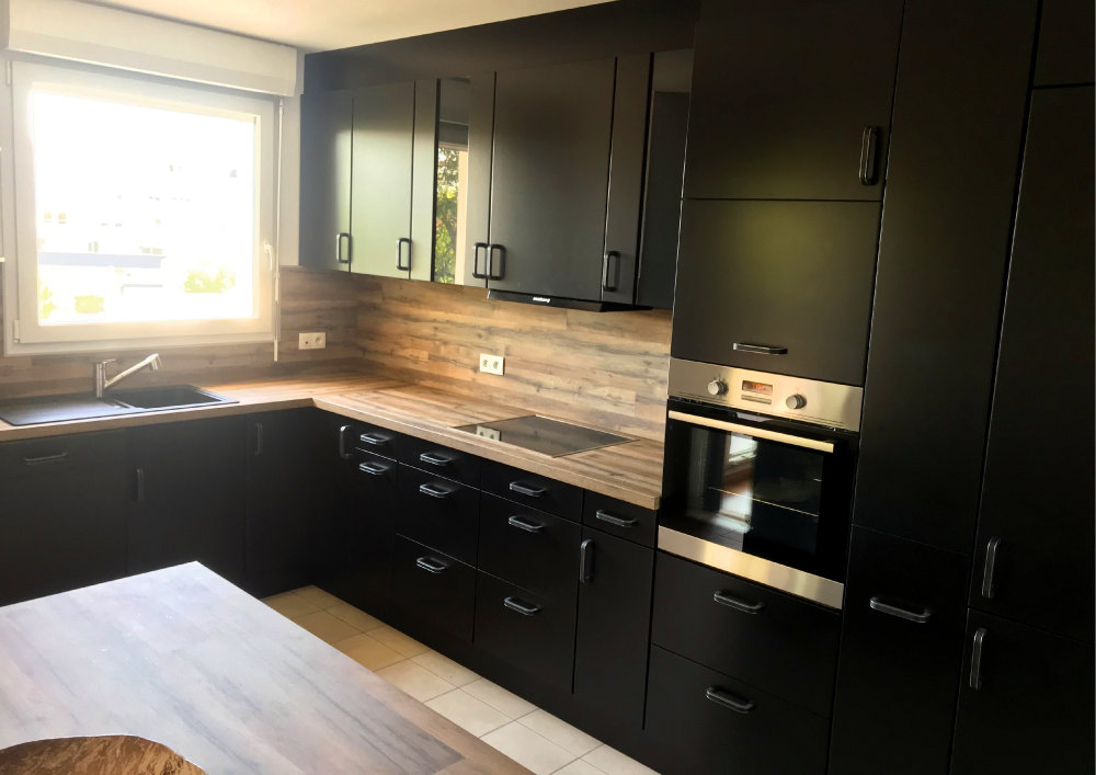 Cuisine après rénovation par Ritzmann - projet #10